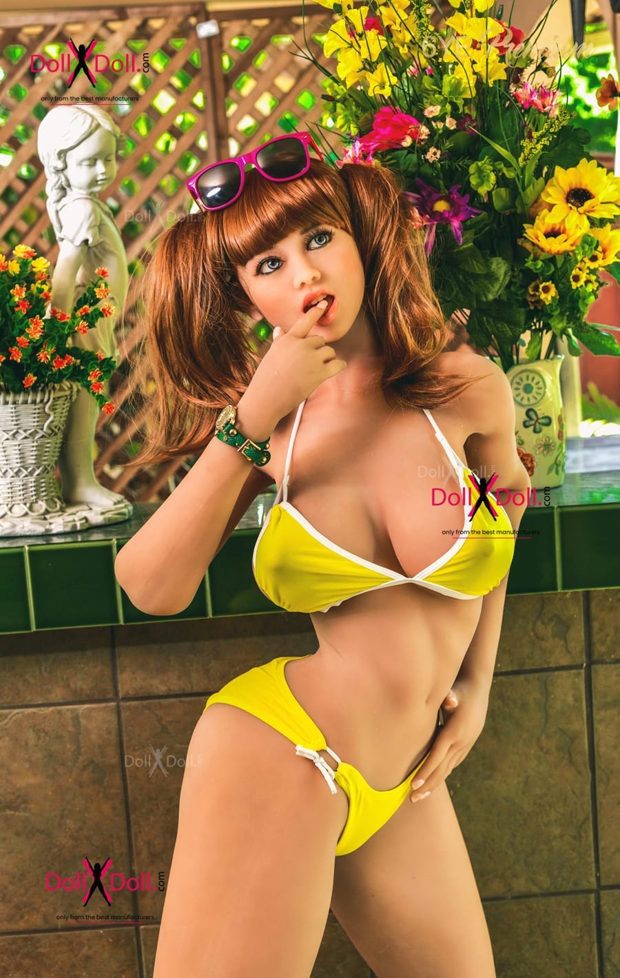 Amor 162cm G Cup Big Hips Head 13 Tan B 5